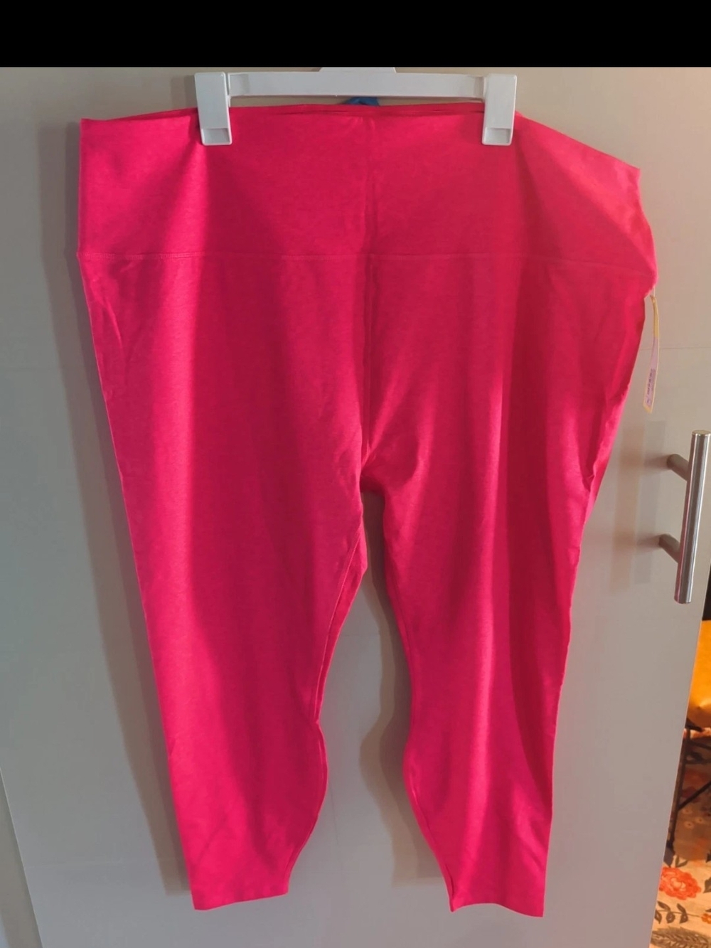 All in Motion Women's Size 4X High-Rise Legging Heather Pink Plus Beautiful Pink